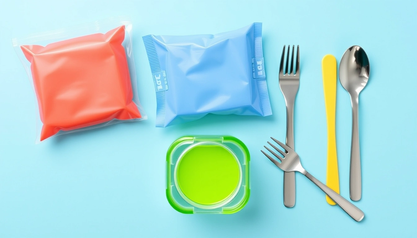 Lunch Box Accessories for Kids: Ice Packs, Sauce Containers, and Cutlery